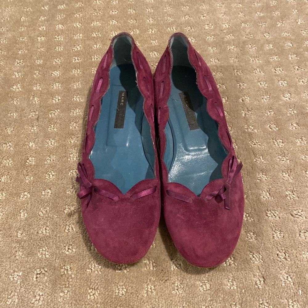 Marc Jacobs Purple Flats